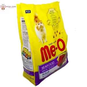 hạt cho mèo trưởng thành Me-O Cat Seafood