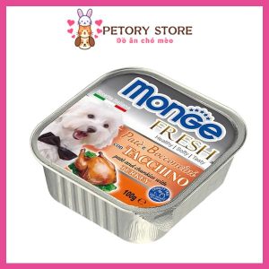 Monge Fresh - Pate Chó 100g (Gà Tây)