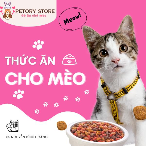 thức ăn cho mèo