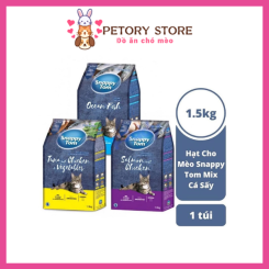 Hạt Cho Mèo Snappy Tom Mix Cá Sấy 1.5kg