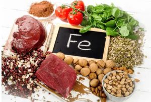 thực phẩm giàu sắt  